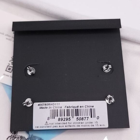 Coach Signature C and Stone Stud Earring Set - Picture 9 of 10